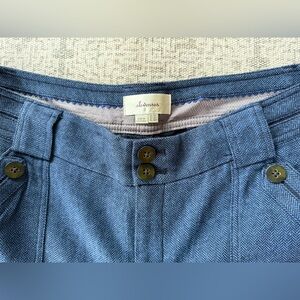 Anthropologie Elevenses wool blend trouser size 12T (tall)